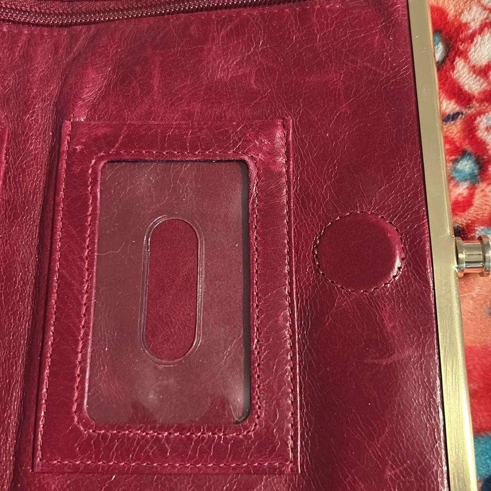HOBO Lauren Clutch Wallet - Embroidered Plum - Picture 7 of 15